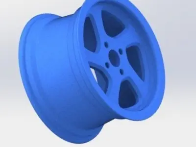 Basic Scaled Rim Free 3D print model