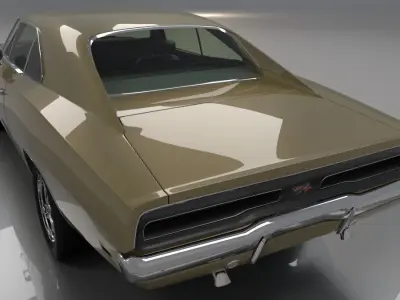 Dodge Charger 1969 3D model
