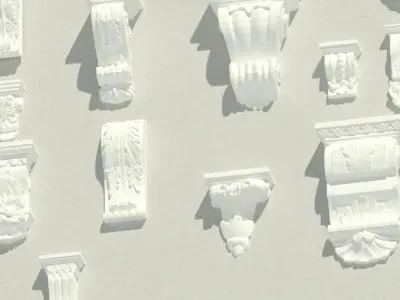 Revit Decorative Plaster  3D model