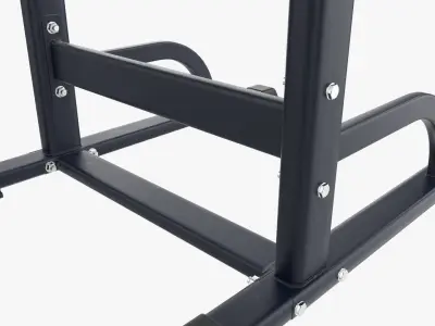 Fitness power cage multifunctional  3D model