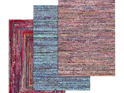 Rug Set 1600 3D model