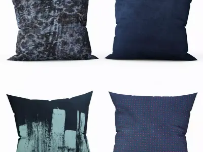 IKEA Decorative Pillows Set  3D model