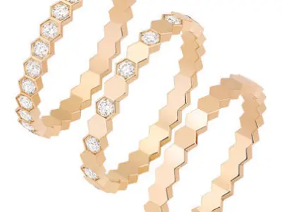 BEE RING full pave 3D print model