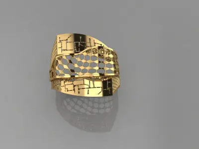 turtorial ring 3D print model