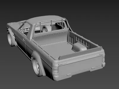 Nissan Sanny Hakotora Body For Print 3D print model