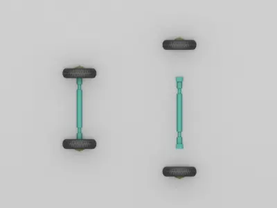 3D Printable Vehicle Main Body 3D model