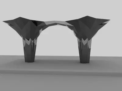 Parametric  architecture  3D model