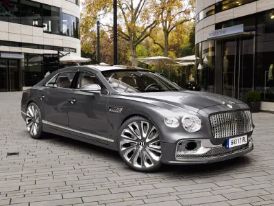 Bentley Flying Spur Mulliner 2022 3D model