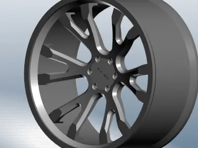 Heavy duty Rim 3D model