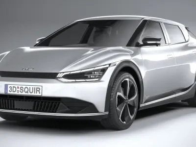 Kia EV6 2022 3D model