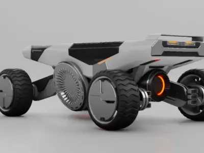 Planet explorer 3D model