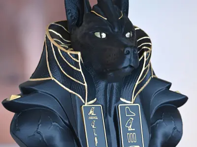  Anubis Bust  Variants 3D print model