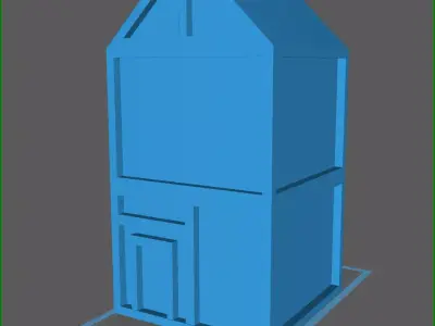 Lilhouse how to build house Free 3D print model