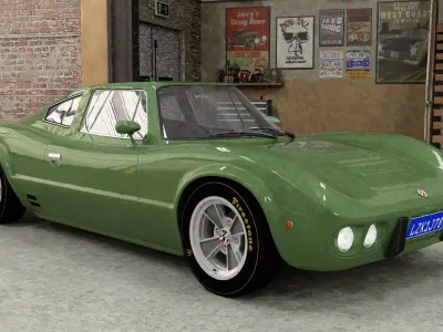 Bianco S 1978 - Brazilian Sport Car 3D print model