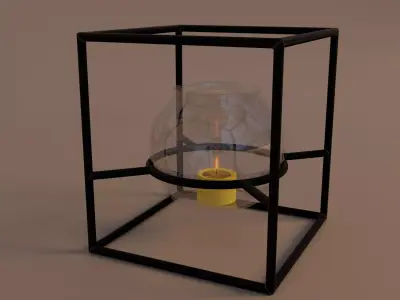 Candle holder 3D model