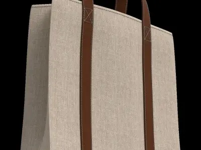 tote bag 3D model