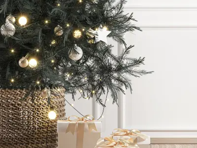 christmas pine 3D model