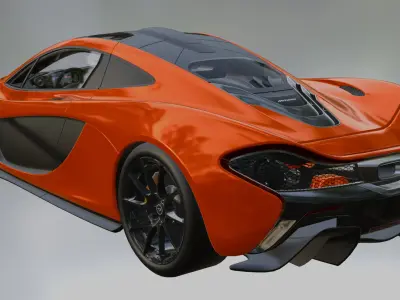 McLaren P1 3D model