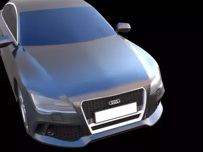 Audi RS7- MAYA - ARNOLD 3D model