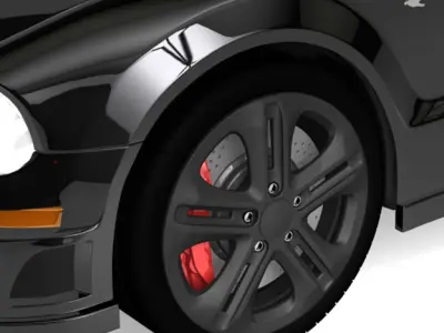 Wheels set 01 3D model