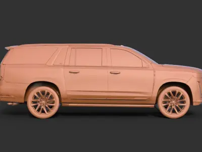 Cadillac Escalade 2021 3D print model