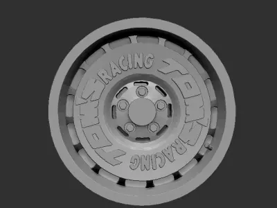 Toms Racing Vesta Wheels Rims 3D Print Ready Model Tom s  3D print model