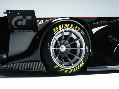 MAZDA 55LM GT VISION FURAI 3D model
