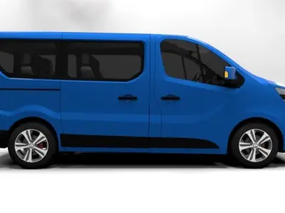 NISSAN NV300 2022 Low-poly 3D model