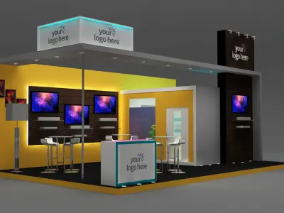 Stall Exhibition stand  3D model