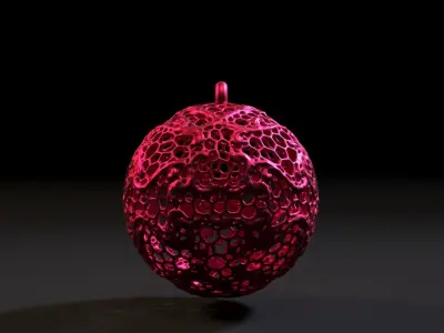 Christmas tree decor 4 3D print model