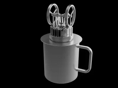 Stirling Engine 3D print model