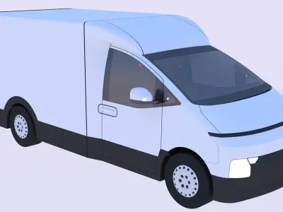 Hyundai ST1 van 3D model