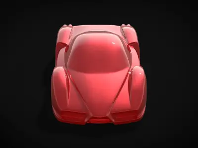 Ferrari Enzo Speedform Supercar Automotive Art  3D model