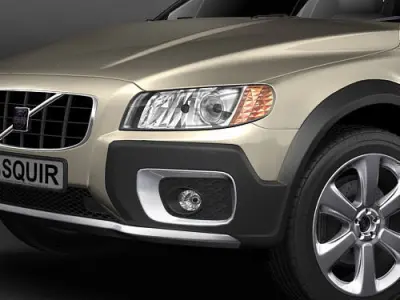 volvo xc70 2008 3D model