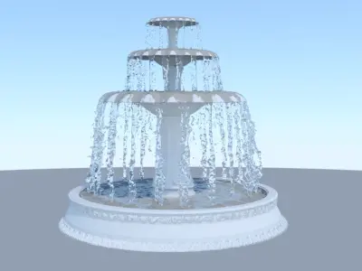Water Fountain 3D model