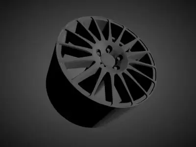 New for 2021 OZ Racing Super Turismo with tires for Hotwheels 3D print model