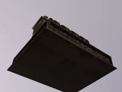 CashRegister Low-poly 3D model