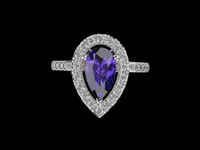 Women Rings 0044 3D print model