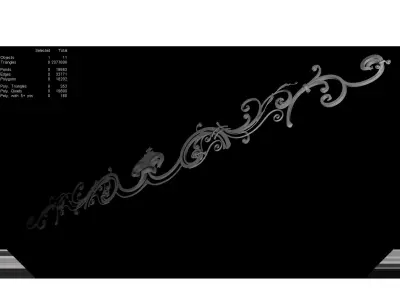 decorative forged patterns 3D model