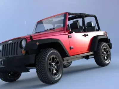 Jeep Wrangler  3D model
