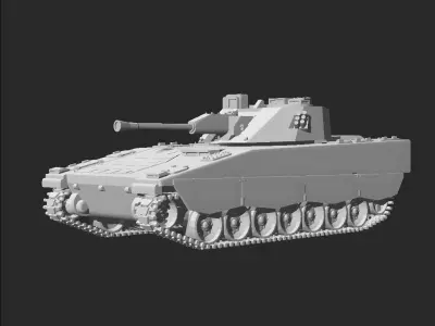 Cv9040 bofors 3D print model