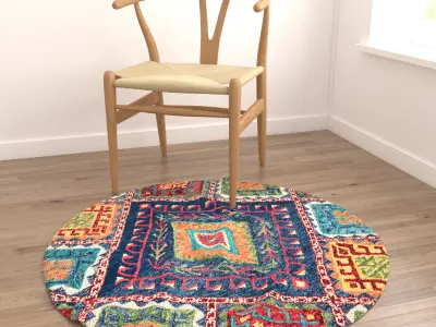 Rugs No 198 Low-poly 3D model