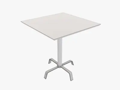 Coffee table square 3D model