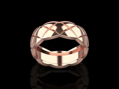 Coco Crush ring 15 - 15-5 Sizes N225 3D print model