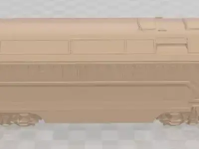 Locomotive - SNCF 68000 Printable 3D print model