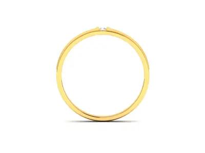 Band 3dm Render Details gold wedding 3D print model