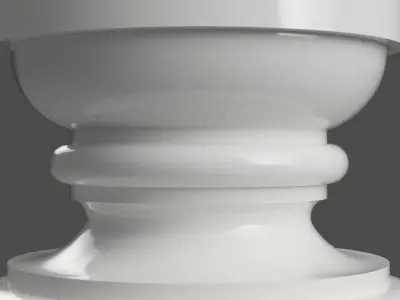 BALUSTER - TABLE LEG - FURNITURE - STAIRS - CANDLE HOLDER 3D print model