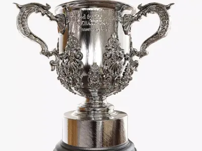 League Cup Trophy 3D model