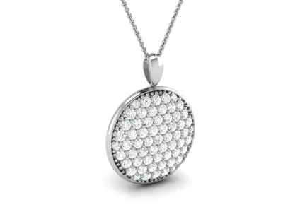 Women Pendant 3DM STL OBJ FBX Render Details 3D print model order