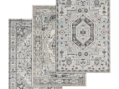 Rug Set 201 3D model